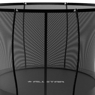 JumpFlex ALLSTAR 10' Trampoline for Kids Outdoor Play Equipment w/Net & Ladder