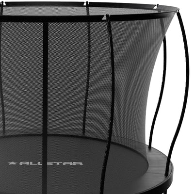 JumpFlex ALLSTAR 10' Trampoline for Kids Outdoor Play Equipment w/Net & Ladder