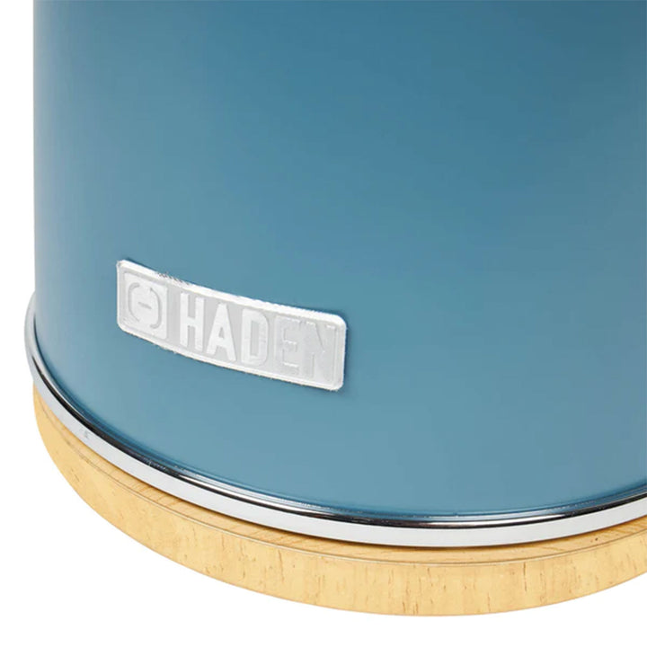 Haden 1.7L Stainless Steel Electric Kettle w/ LED Display, Stone Blue (Used) - VMInnovations
