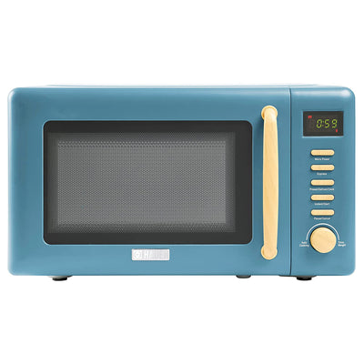Haden Dorchester 0.7 Cu Ft Compact Countertop Microwave, Stone Blue - VMInnovations