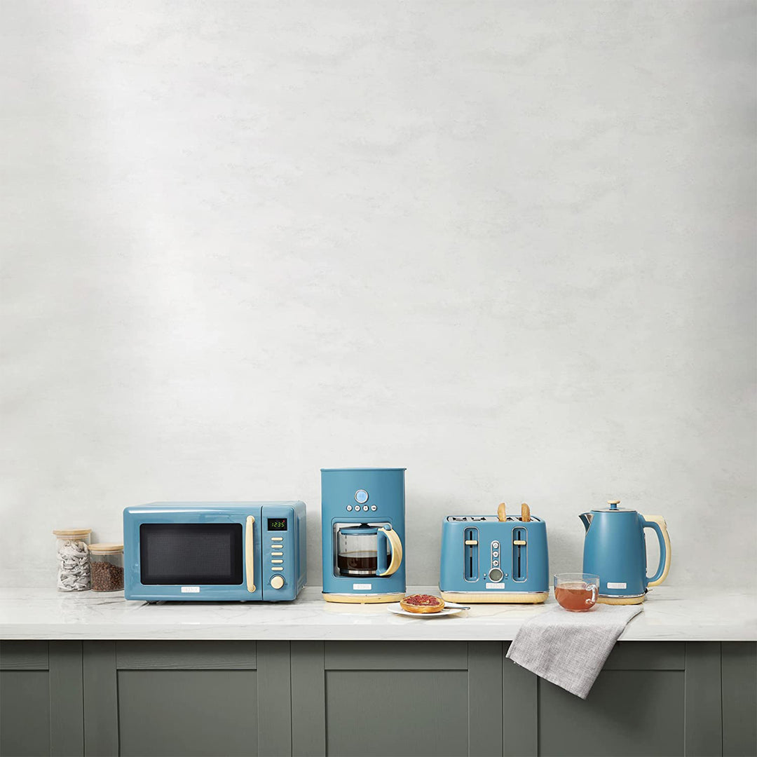 Haden Dorchester 700W Over the Range Home Kitchen Microwave, Stone Blue (Used) - VMInnovations