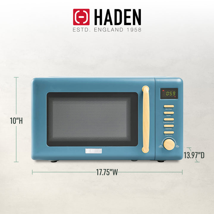 Haden Dorchester 700W Over the Range Home Kitchen Microwave, Stone Blue (Used) - VMInnovations