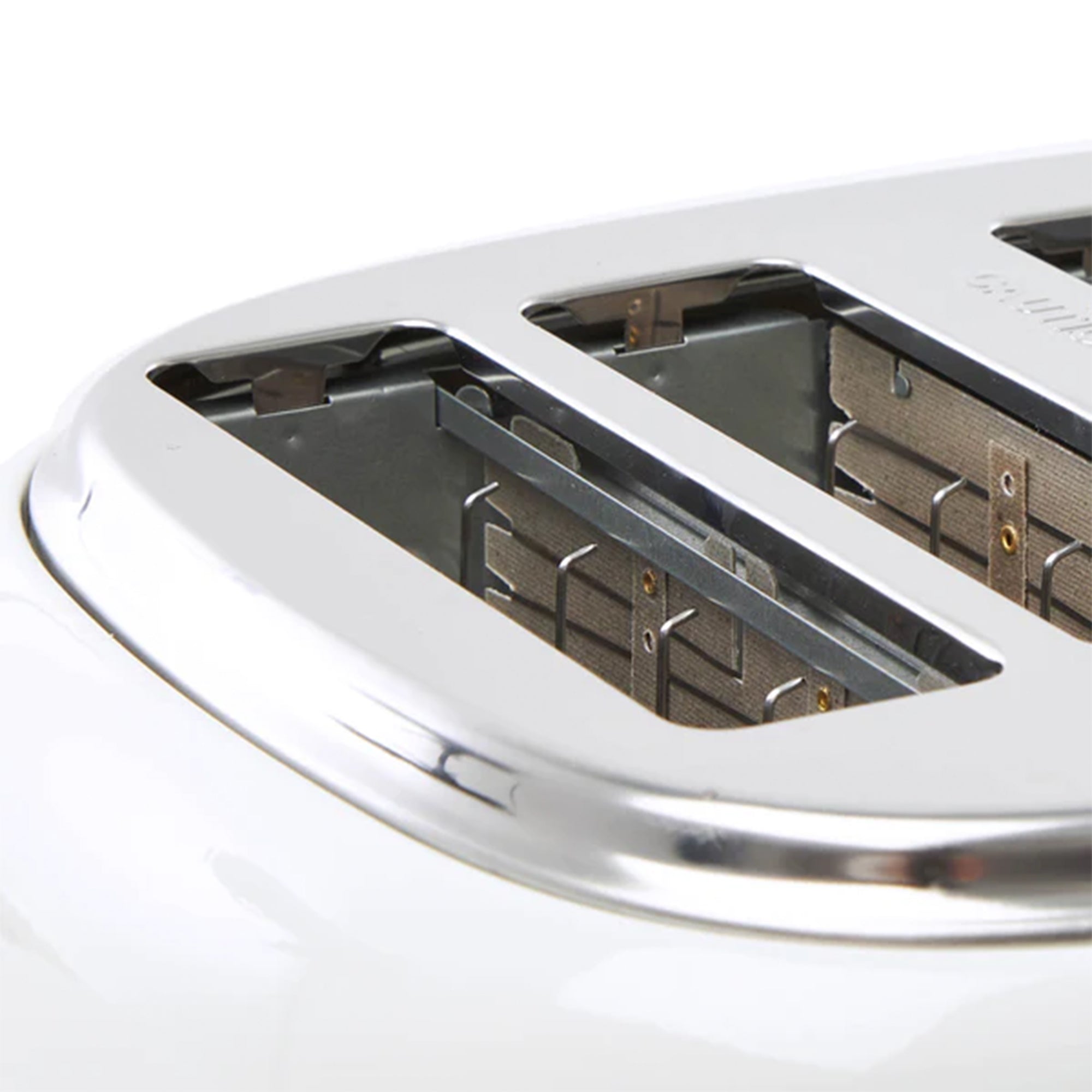 Haden 4 Slice Wide Slot Toaster w/Removable Crumb Tray, Ivory/Copper (Used) - VMInnovations