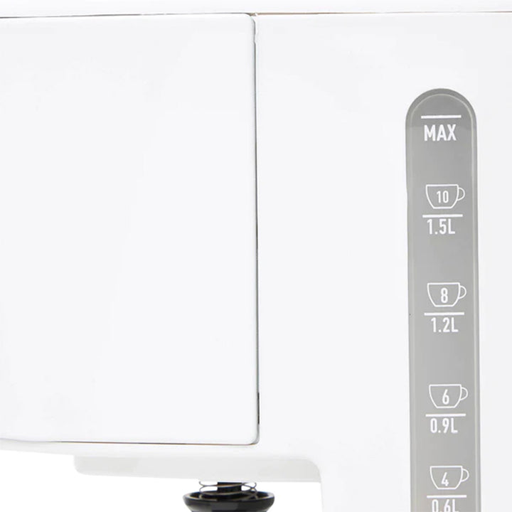 Haden Coffee Machine, 12 Cup Drip Coffee Maker, Ivory & Copper (Open Box) - VMInnovations