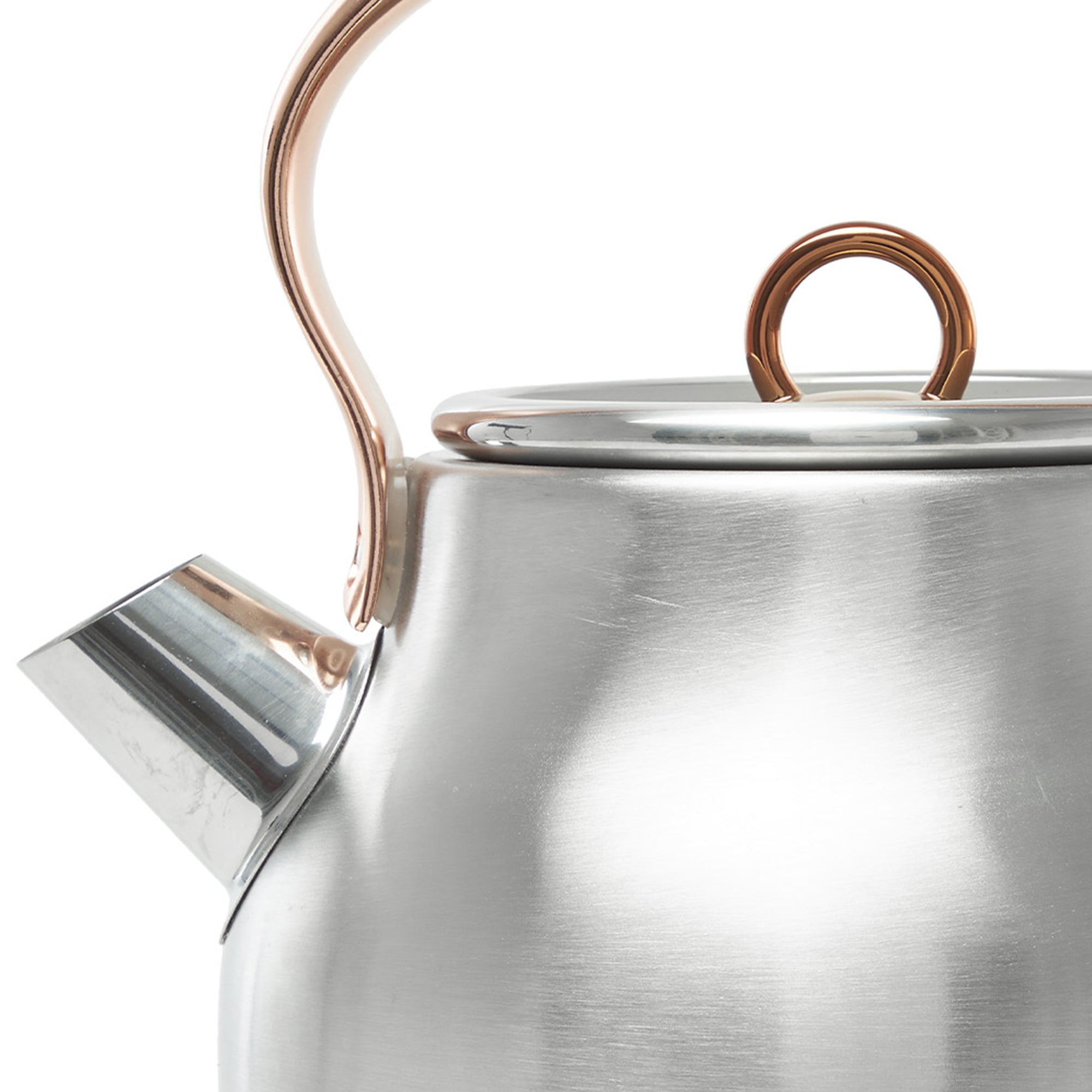 Haden Heritage 1.7L Stainless Steel Retro Electric Kettle, Steel/Copper(OpenBox) - VMInnovations