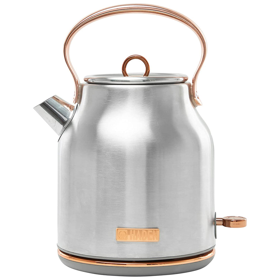 Haden 1.7 Liter Stainless Steel Electric Water Kettle, Steel & Copper(For Parts) - VMInnovations