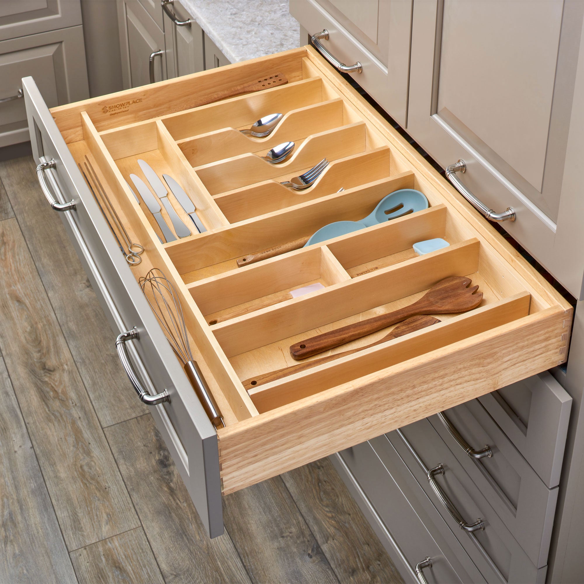 Rev-A-Shelf Trim to Fit Shallow Drawer Organizer, 33.13" x 22", 4WUTCT-36-1 - VMInnovations