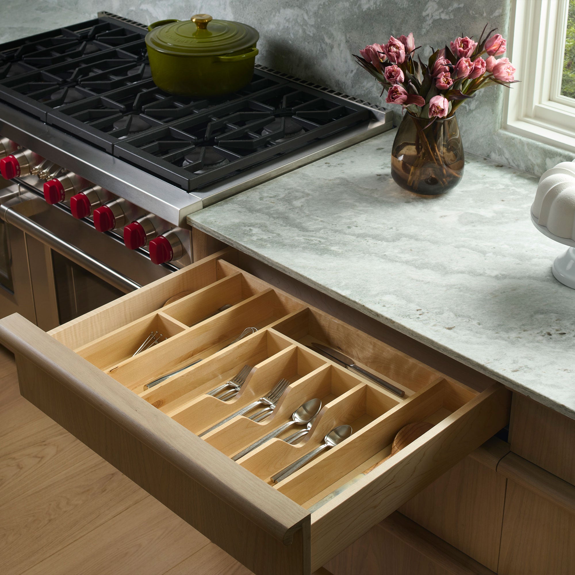 Rev-A-Shelf Trim to Fit Shallow Drawer Organizer, 33.13" x 22", 4WUTCT-36-1 - VMInnovations