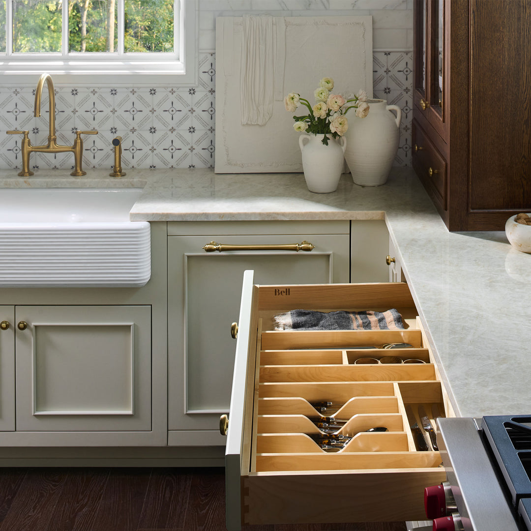 Rev-A-Shelf Trim to Fit Shallow Drawer Organizer, 33.13" x 22", 4WUTCT-36-1