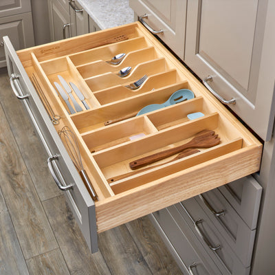 Rev-A-Shelf Trim to Fit Shallow Drawer Organizer, 33.11" x 21.97", 4WUTCT-36SH-1