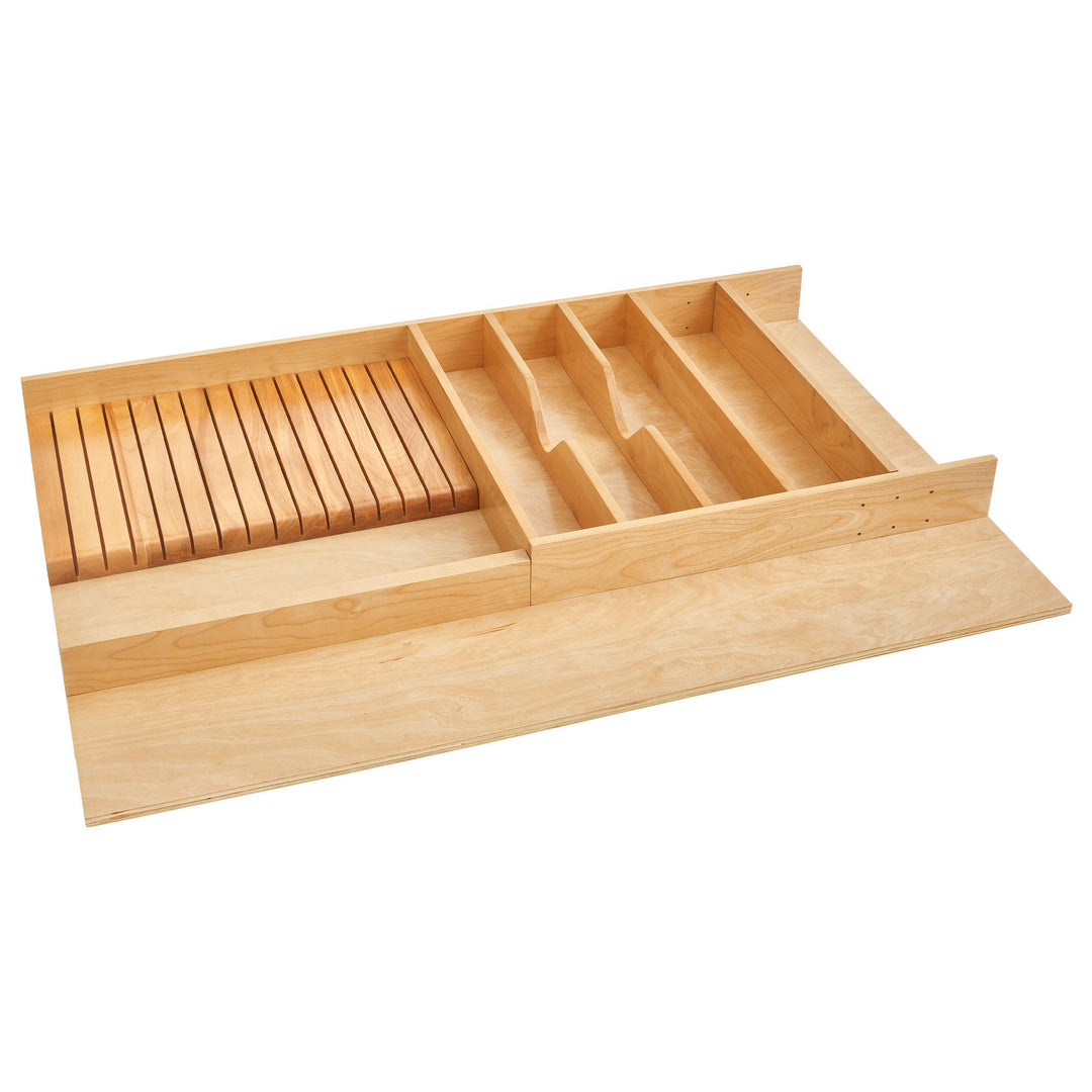 Rev-A-Shelf Trim to Fit Shallow Knife Block Drawer Insert, 33.13'' x 22'', 4WUTKB