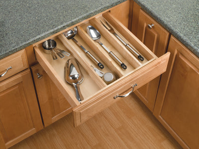 Rev-A-Shelf Wood Trim to Fit Drawer Organizer Insert, 18.46"W x 21.97"D, 4WUT-1