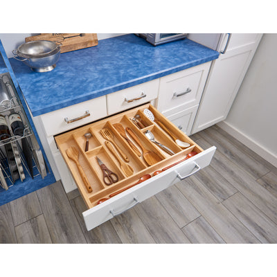 Rev-A-Shelf Wood Trim to Fit Drawer Organizer Insert, 33.11''x21.97'', 4WUT-36-1