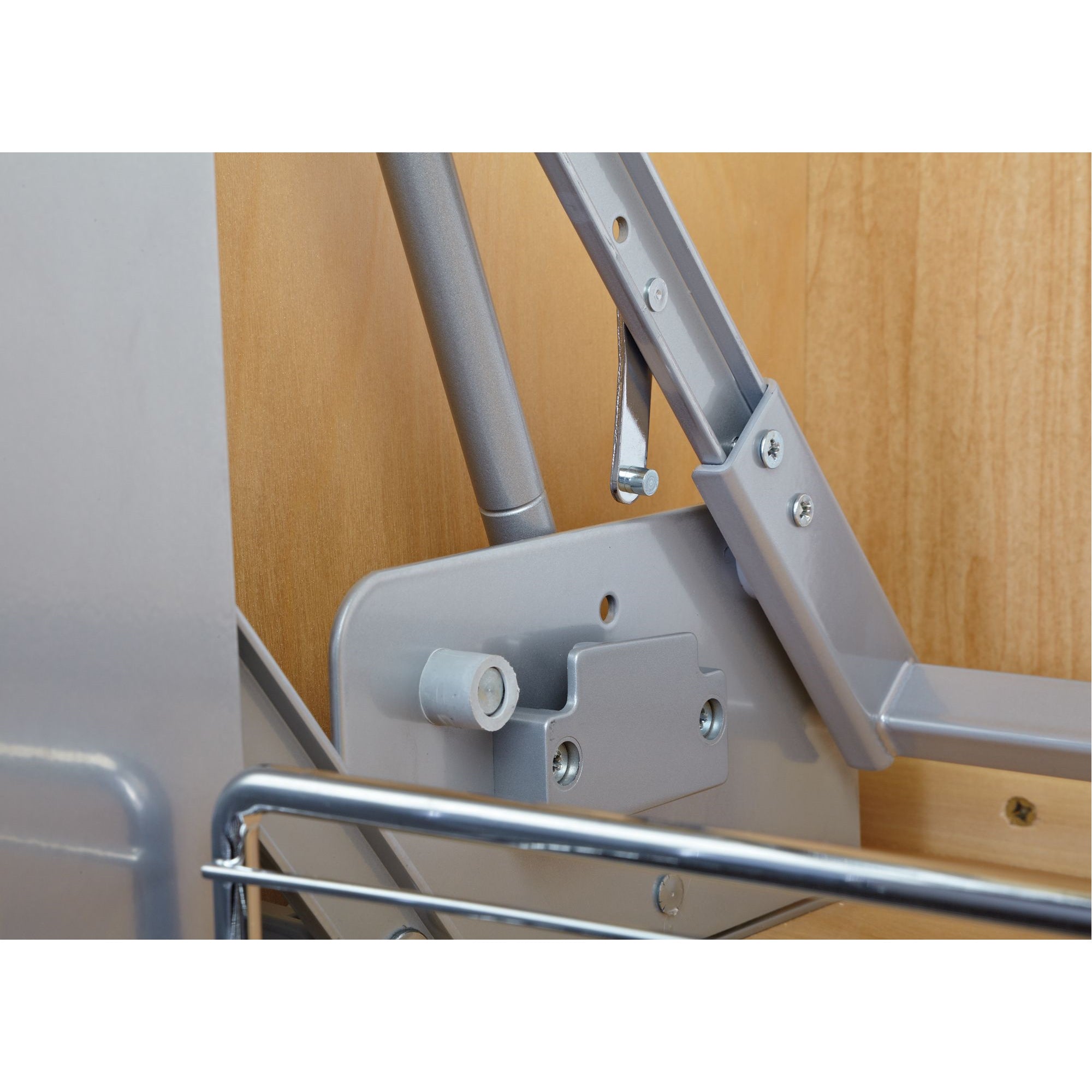 Rev-A-Shelf 36" Kitchen Pulldown Wall Cabinet Shelf System, Gray, 5PD-36FOG - VMInnovations