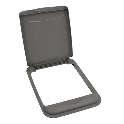 Rev-A-Shelf 50 Qt Trash Can Replacement Lid, Gray (Lid Only) RV-50-LID-13-1-40