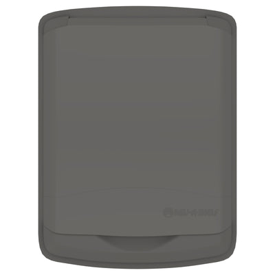 Rev-A-Shelf 50 qt. Trash Can Replacement Lid, Gray (Lid Only), RV-50-LID-13-1-40 - VMInnovations