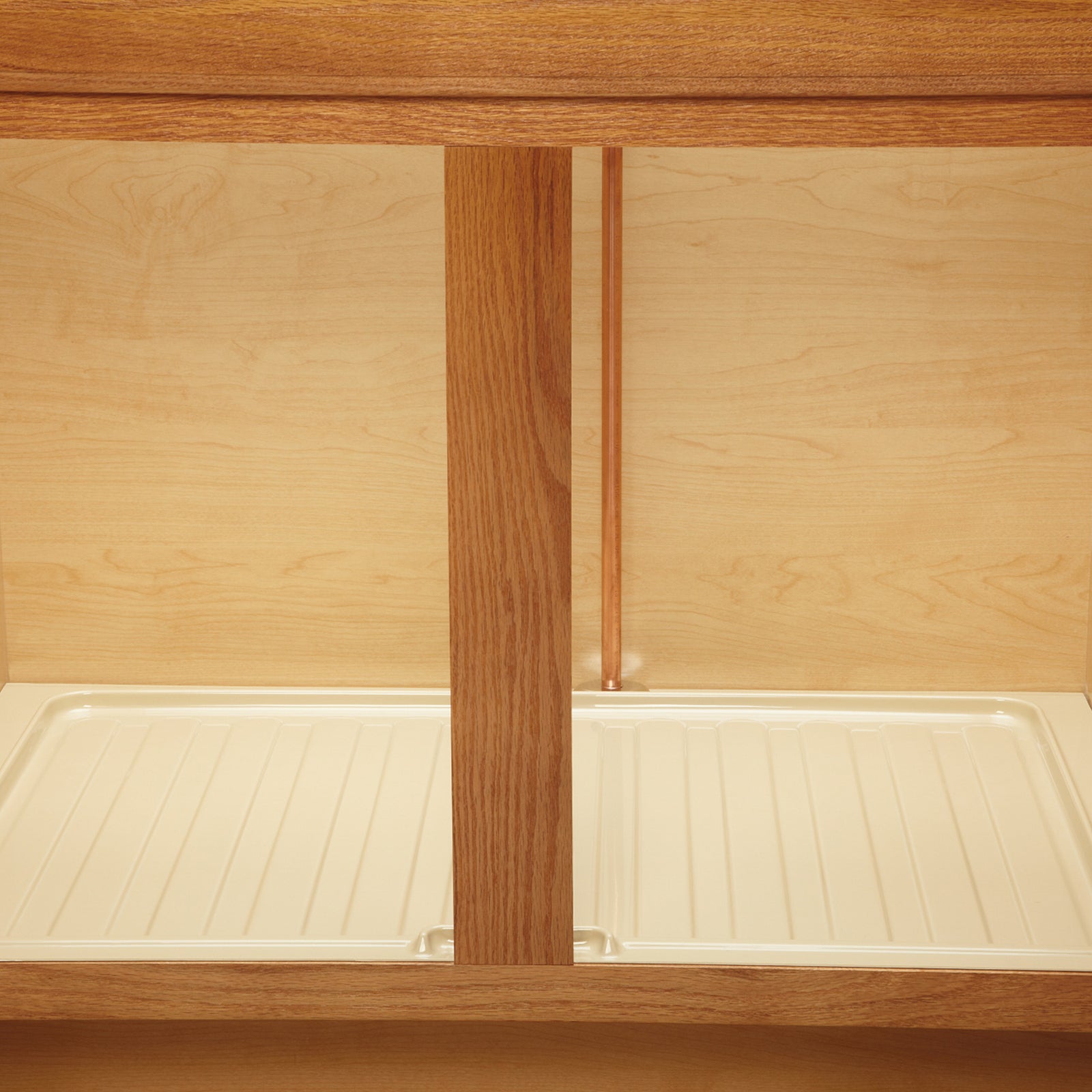 Rev-A-Shelf Under Sink Base Drip Tray Cabinet Accessory, Gray, SBDT-3336-OG-1 - VMInnovations