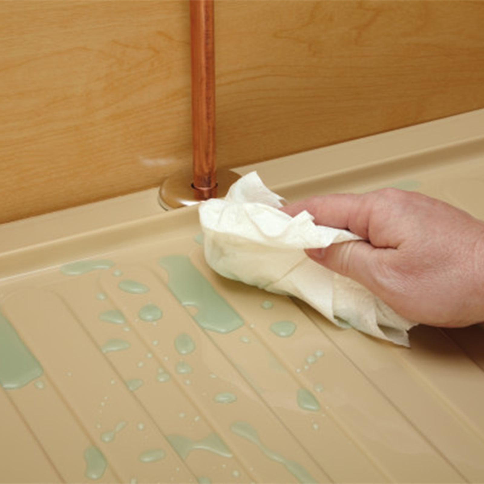 Rev-A-Shelf Under Sink Base Drip Tray Cabinet Accessory, Gray, SBDT-3942-OG-1 - VMInnovations