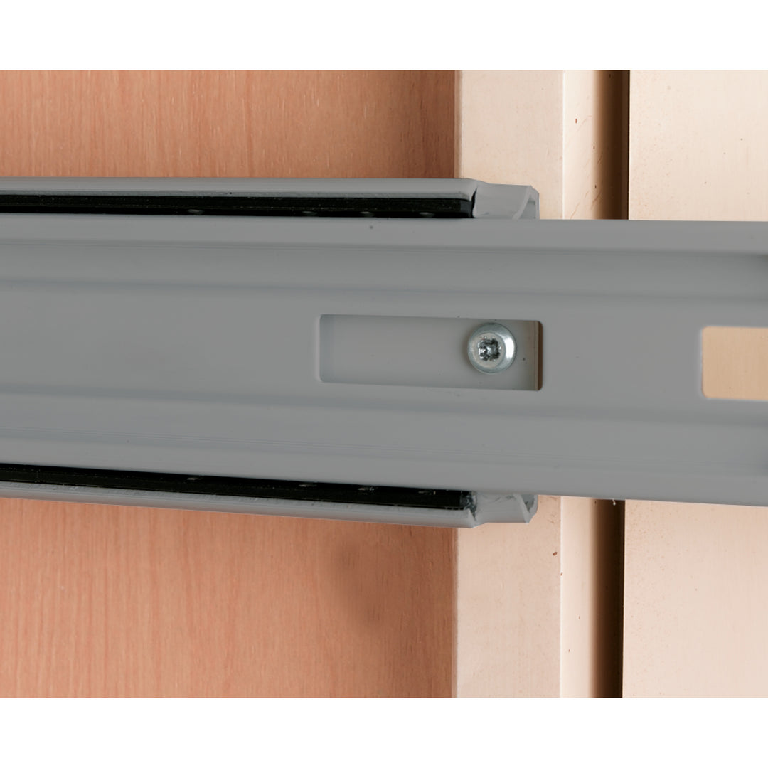 Rev-A-Shelf Pullout Top Mount Trash Can w/ Soft-close, 50 qt., 4WTCM-1550BBSCDM-1