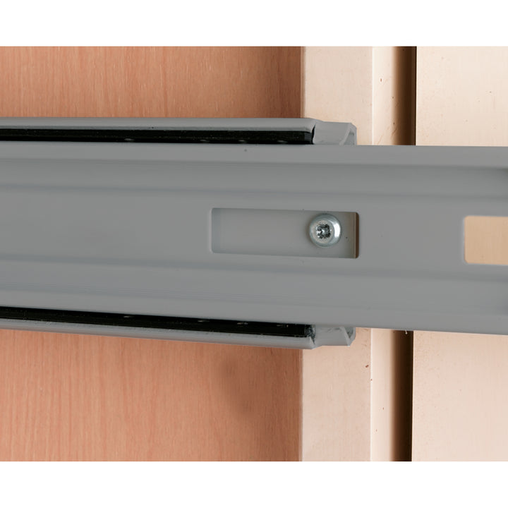 Rev-A-Shelf Pullout Top Mount Trash Can w/ Soft-close, 50 qt., 4WTCM-1550BBSCDM-1
