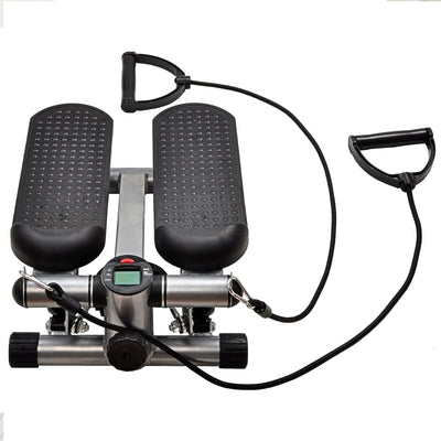 BalanceFrom Fitness Adjustable Mini Stepper with LCD Monitor & Resistance Bands - VMInnovations