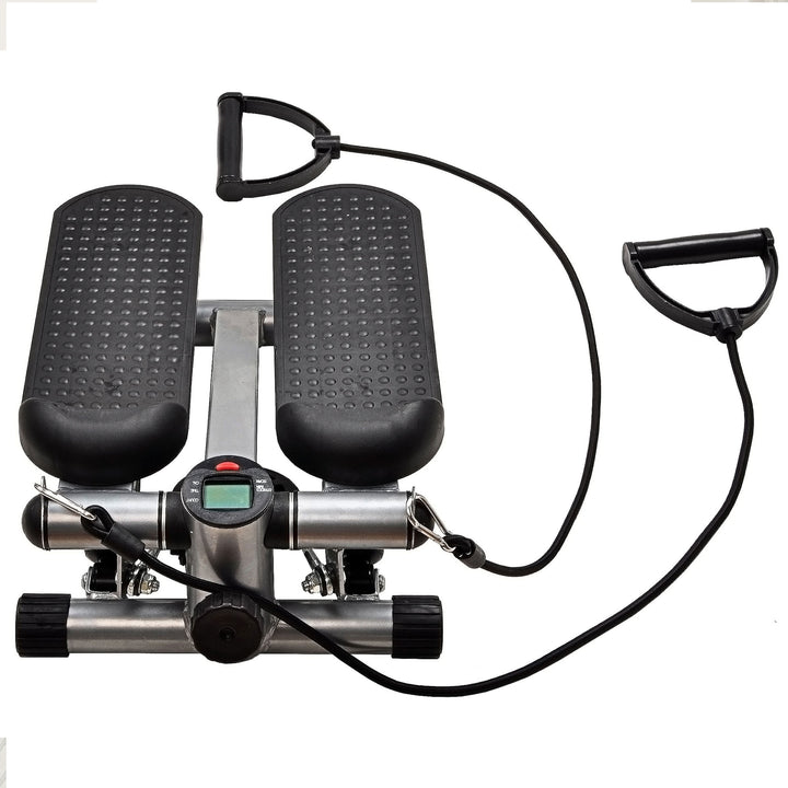 BalanceFrom Adjustable Mini Stepper with LCD Monitor & Resistance Bands (Used) - VMInnovations