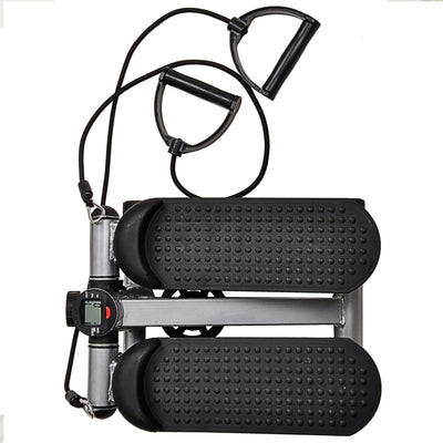 BalanceFrom Adjustable Mini Stepper with LCD Monitor & Resistance Bands (Used) - VMInnovations