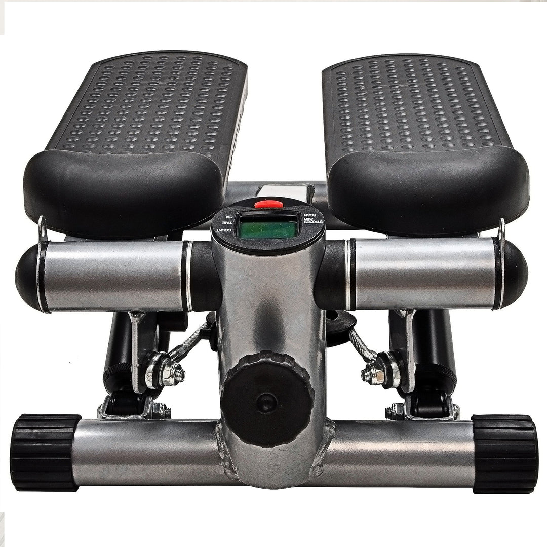 BalanceFrom Fitness Adjustable Mini Stepper w/LCD Monitor & Res Bands (Open Box) - VMInnovations