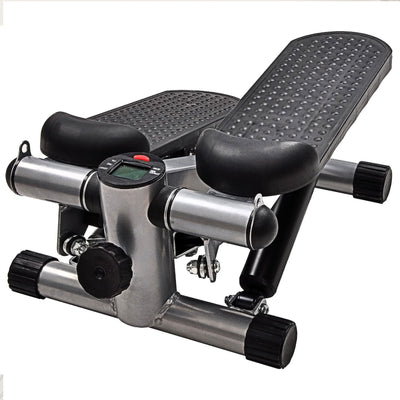 BalanceFrom Fitness Adjustable Mini Stepper with LCD Monitor & Resistance Bands - VMInnovations