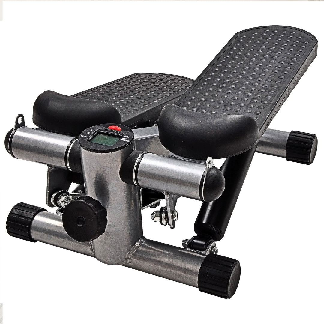 BalanceFrom Fitness Adjustable Mini Stepper w/LCD Monitor & Res Bands (Open Box) - VMInnovations
