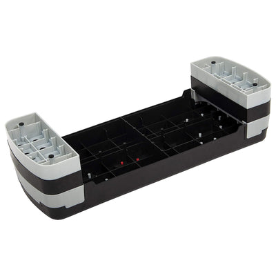 BalanceFrom Adjustable Workout Aerobic StepPlatform Trainer Gray/Black(Open Box) - VMInnovations