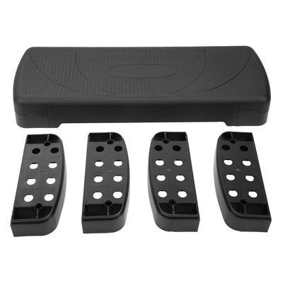 BalanceFrom Fitness Adjustable Workout Aerobic Step Platform Trainer w/Raisers - VMInnovations