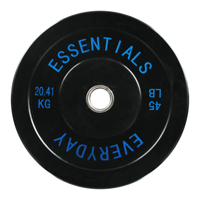 BalanceFrom Everyday Essentials 45Lb Olympic Weight Plate,Pair, Black (Open Box)