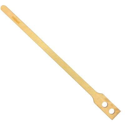 Bayou Classic 35.5 Inch Beech Wooden Mash Paddle with Beveled End and Mash Holes - VMInnovations