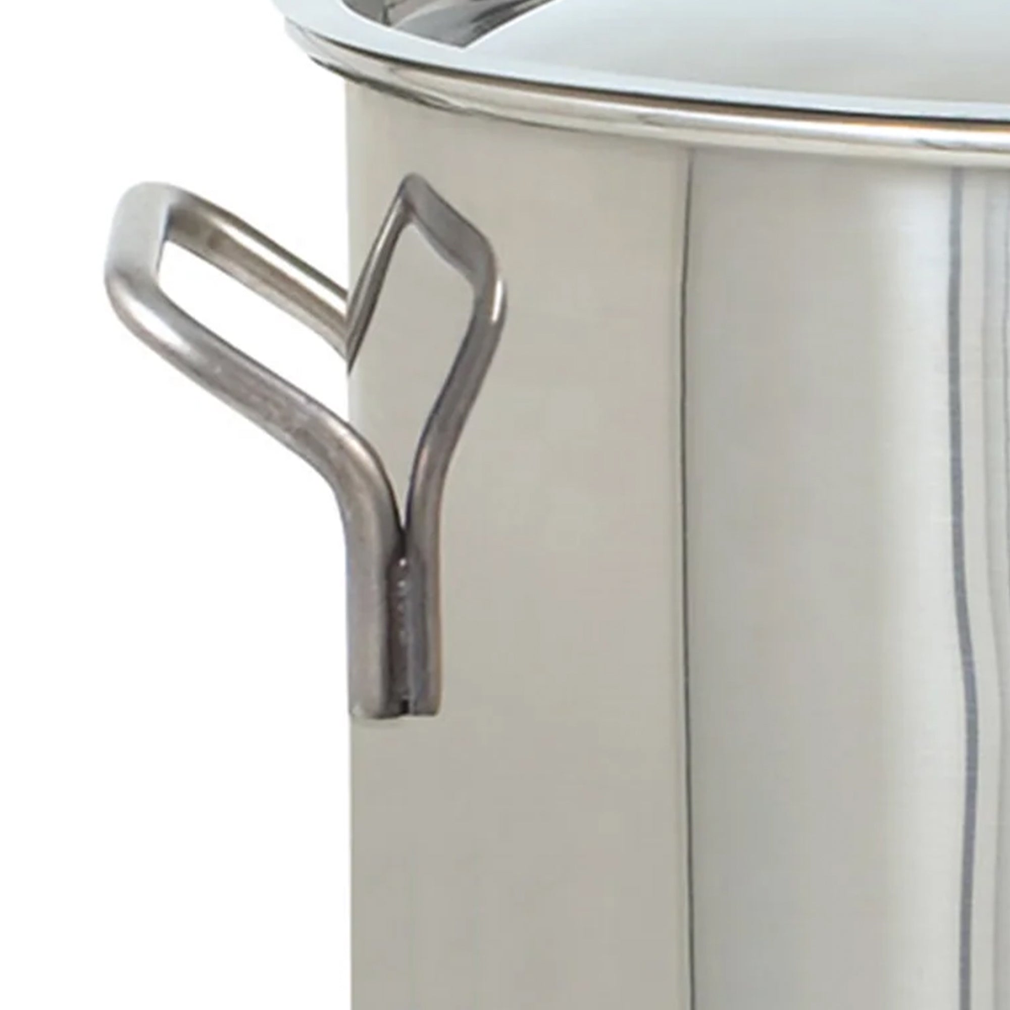Bayou Classic 20 Qt Economy Stainless Steel Kettle Stock Pot w/ Domed Lid (Used) - VMInnovations