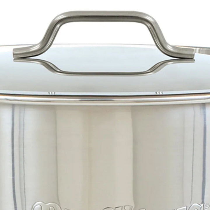Bayou Classic 20 Quart Stainless Steel Kettle Stock Pot w/Domed Lid (Open Box)