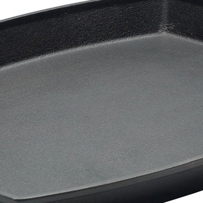 Bayou Classic 12 x 14 Inch Cast Iron Pan with Wide Loop Handles, Black (Used) - VMInnovations