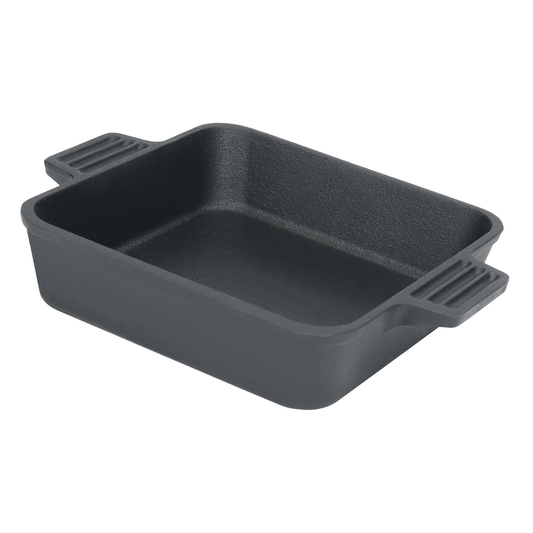 Bayou Classic 8x8 Inch Pre Seasoned Cast Iron Cake Pan Casserole Bakeware Dish