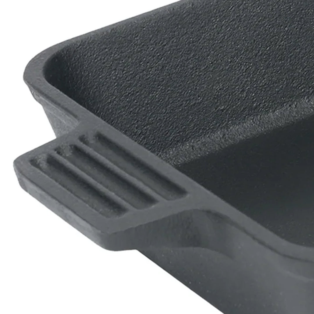 Bayou Classic 8"x8" Pre Seasoned Cast Iron Cake Pan Bakeware Dish (Open Box)