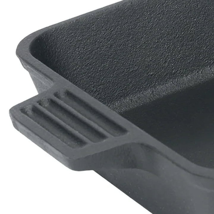 Bayou Classic 8"x8" Pre Seasoned Cast Iron Cake Pan Bakeware Dish (Open Box)