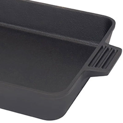 Bayou Classic 9x13" Pre-Seasoned Cast Iron Cake Pan Casserole Dish (Used) - VMInnovations
