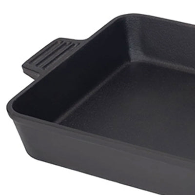 Bayou Classic 9x13" Pre-Seasoned Cast Iron Cake Pan Casserole Dish (Used) - VMInnovations