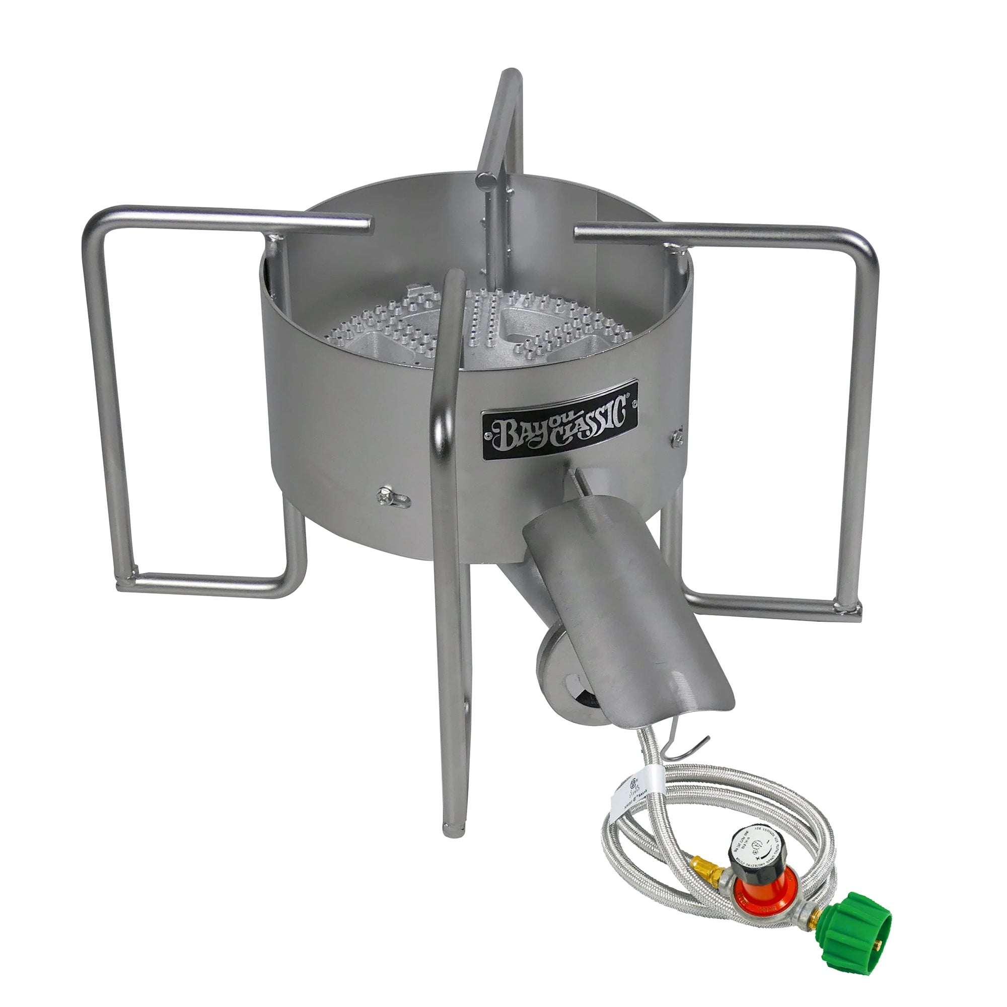 Bayou Classic 22" Stainless Banjo Cooker w/ Broad Flame for Outdoors (Open Box) - VMInnovations