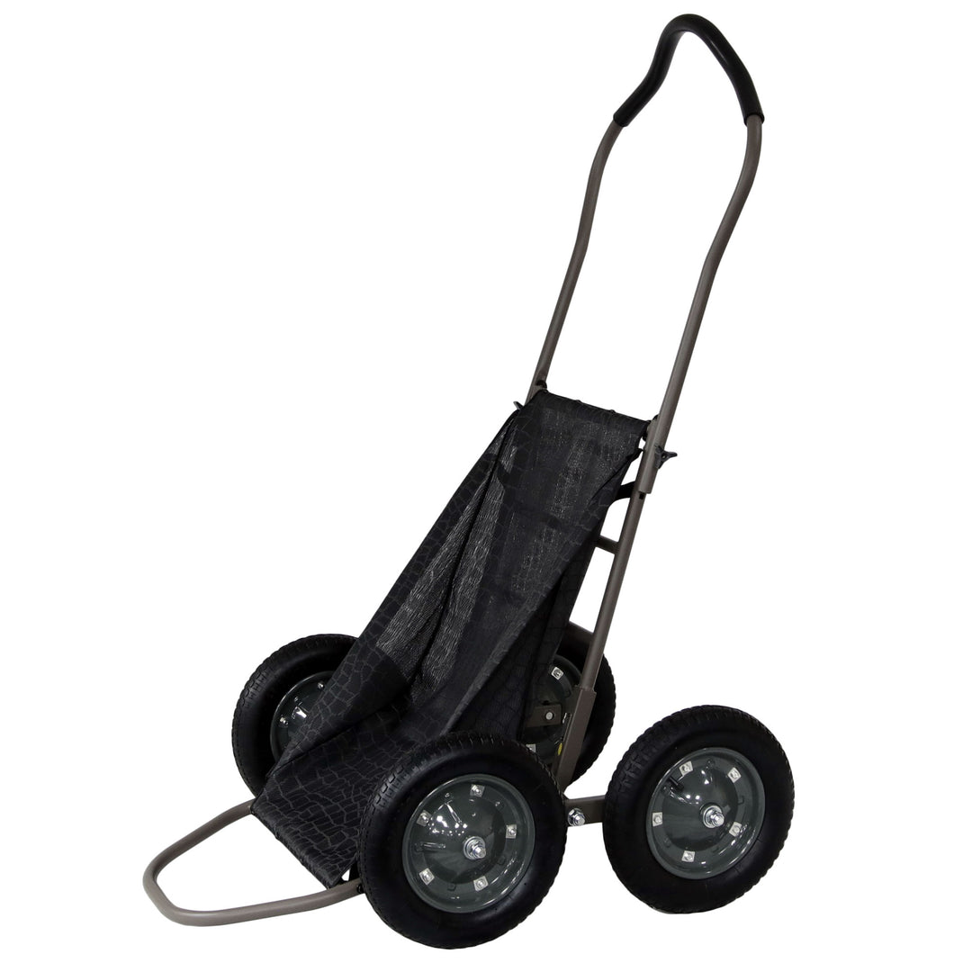 Hawk Crawler Multi-Use Folding Cart, Hunting Cart w/ 500lb Capacity, Dark Gray