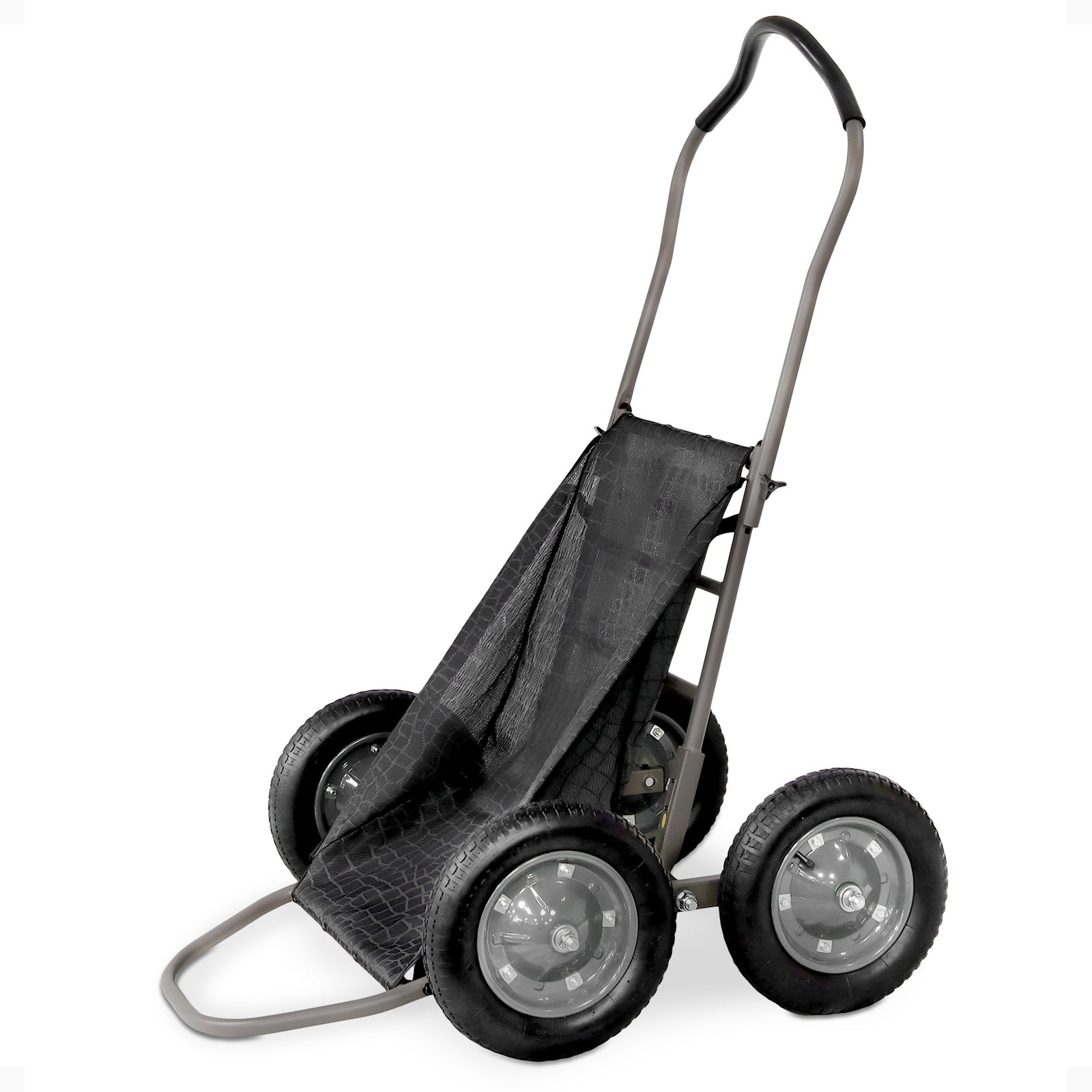 Hawk Crawler Multi-Use Folding Cart, Hunting Cart w/ 500lb Capacity, Dark Gray - VMInnovations