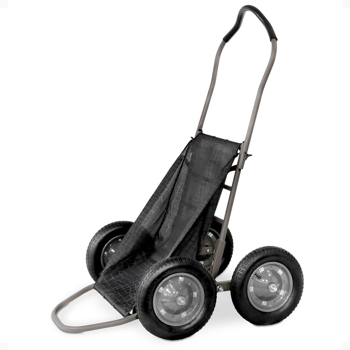 Hawk Crawler Multi-Use Folding Cart, Hunting Cart w/ 500lb Capacity, Dark Gray