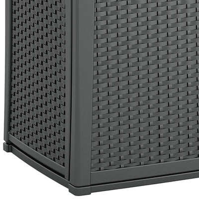 Suncast Lockable Outdoor Cabinet Deck Storage Box w/ Adjustable Shelf (3 Pack) - VMInnovations