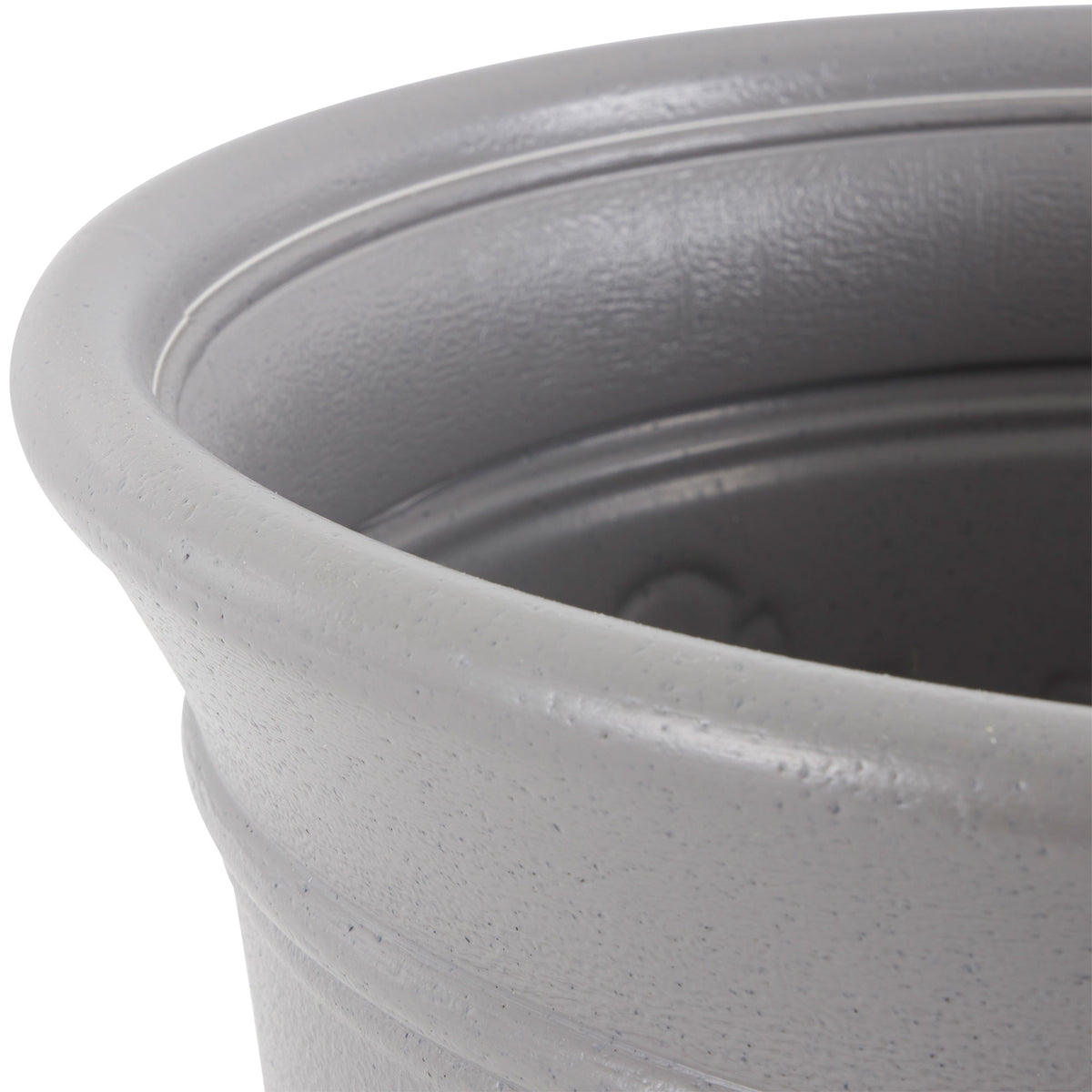 Suncast 300 Foot Heavy Duty 5 Gallon Decorative Garden Hose Pot, Gray (8 Pack)