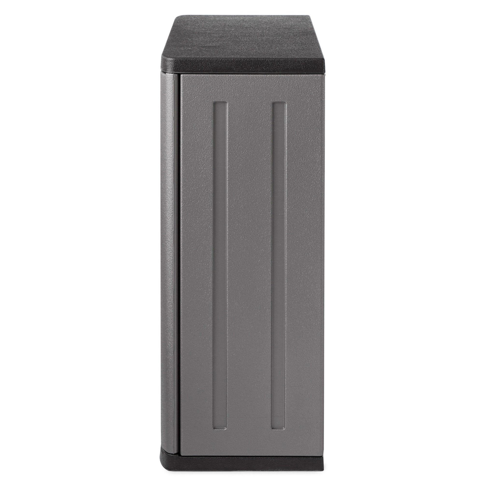 Suncast Single Shelf Wall Cabinet w/Wall Mounted Hand Tool Organizer (2 Pack) - VMInnovations
