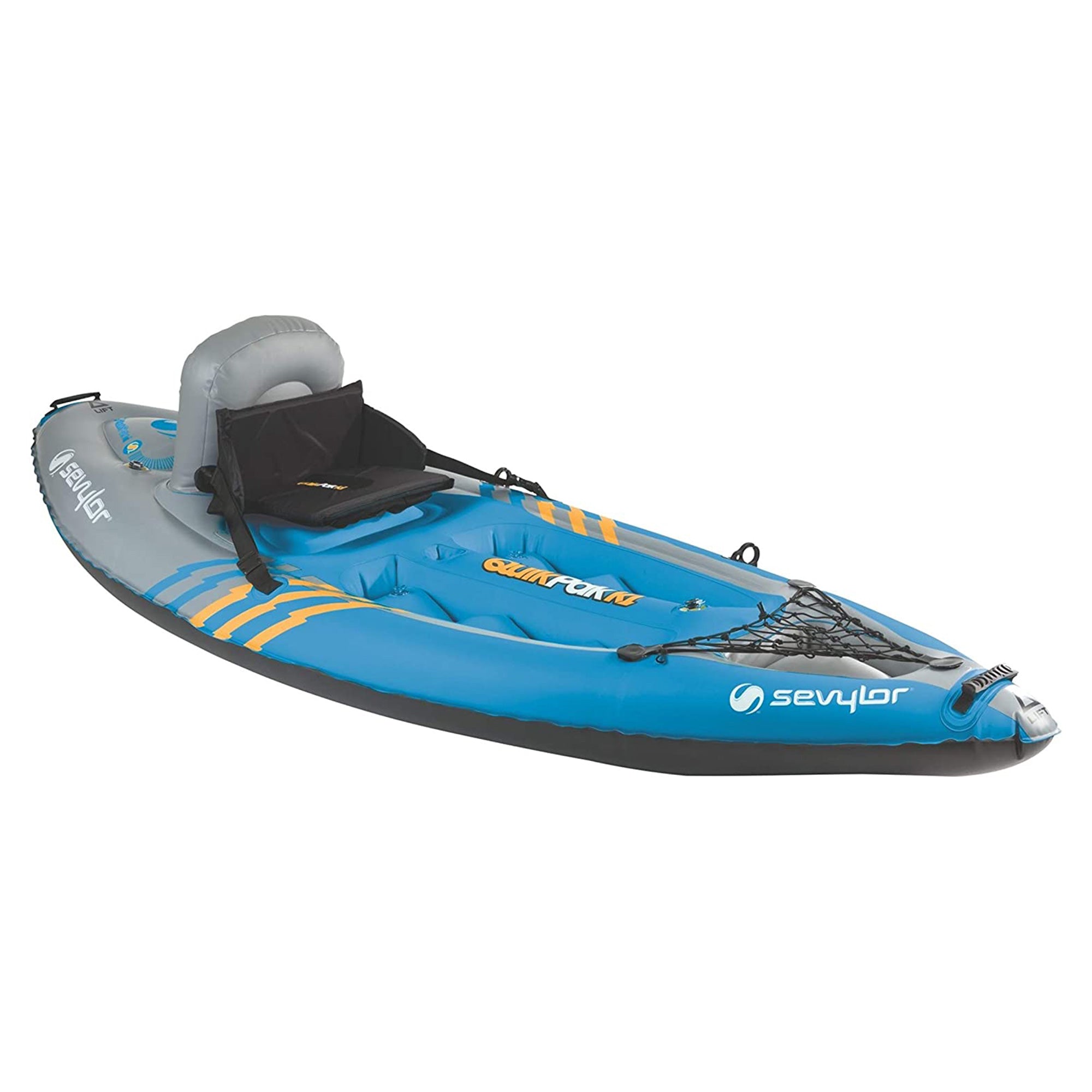 Sevylor K1 QuikPak 1 Person Coverless Sit On Top PVC Inflatable Kayak (2 Pack) - VMInnovations